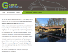 Tablet Screenshot of gardenconstruct.be